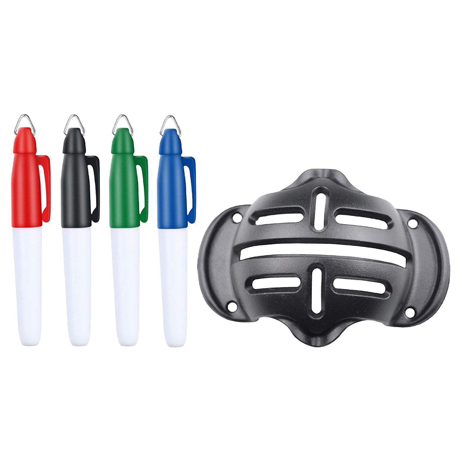 ספורט יישור כדור גולף סמן קו כלי ציור ליינר סט w / 4 עטים B