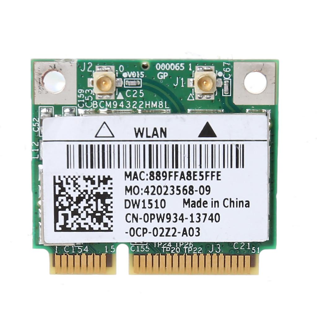 2.4 / 5 جيجا هرتز لاسلكي 802.11A / B / G / N نصف ميني PCI-Express بطاقة WIFI ل DELL E4200