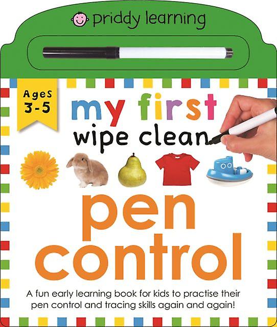 My First Wipe Clean Pen Control by Priddy Books Paperback Book