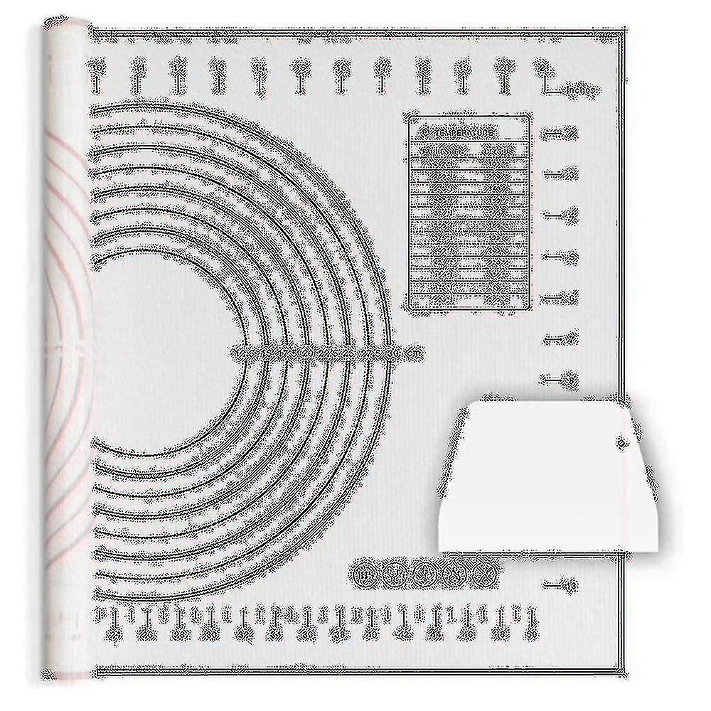 Baking Mat Non Slip Pastry Mat With Measurement-free Baking Mat Sheet