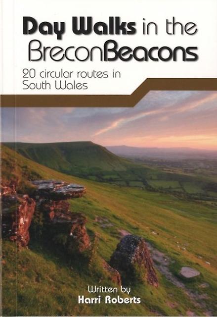 Day Walks In The Brecon Beacons by Harri Roberts Paperback Book
