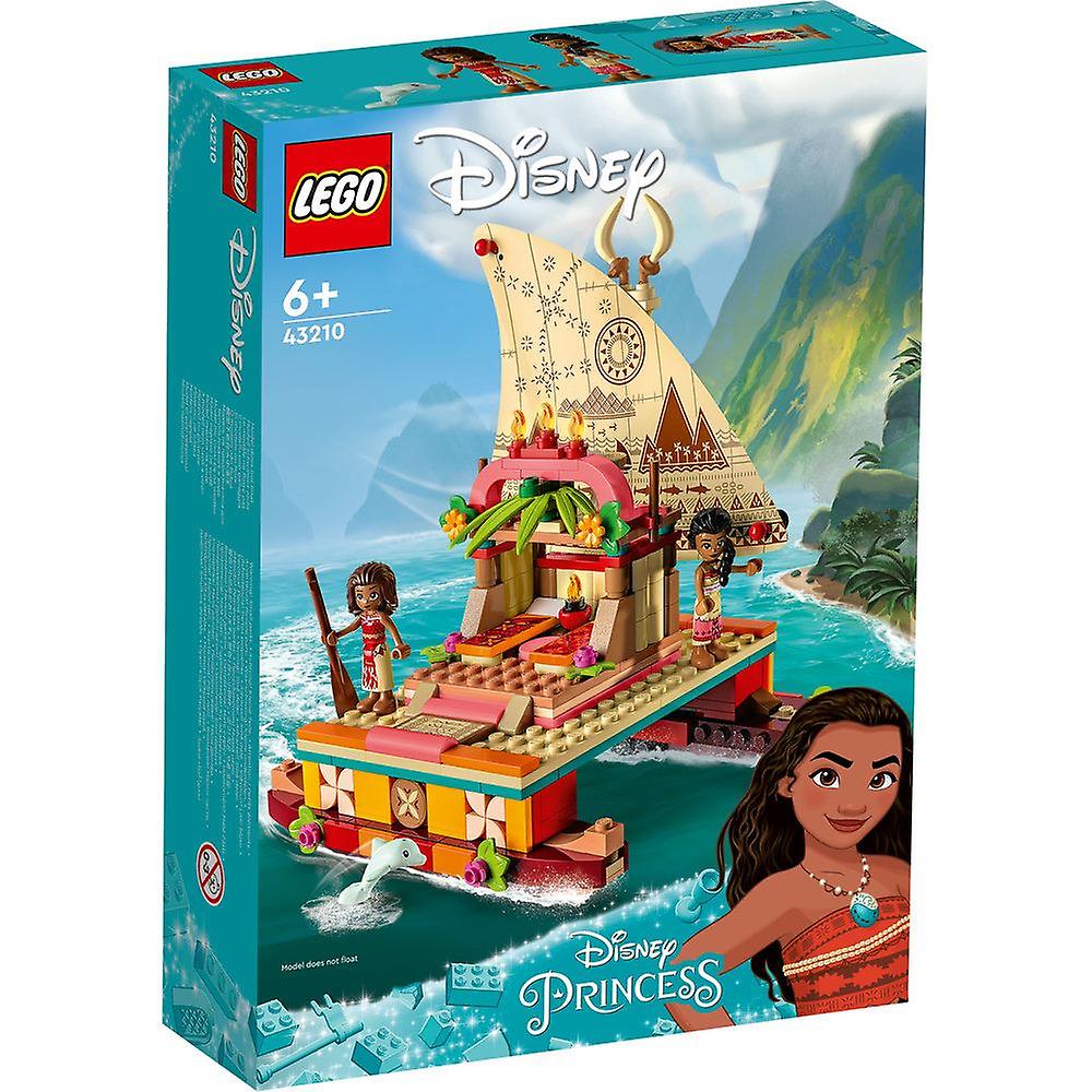 LEGO Disney Moana’s Wayfinding Boat 43210 Building Toy Set (321 Pieces)