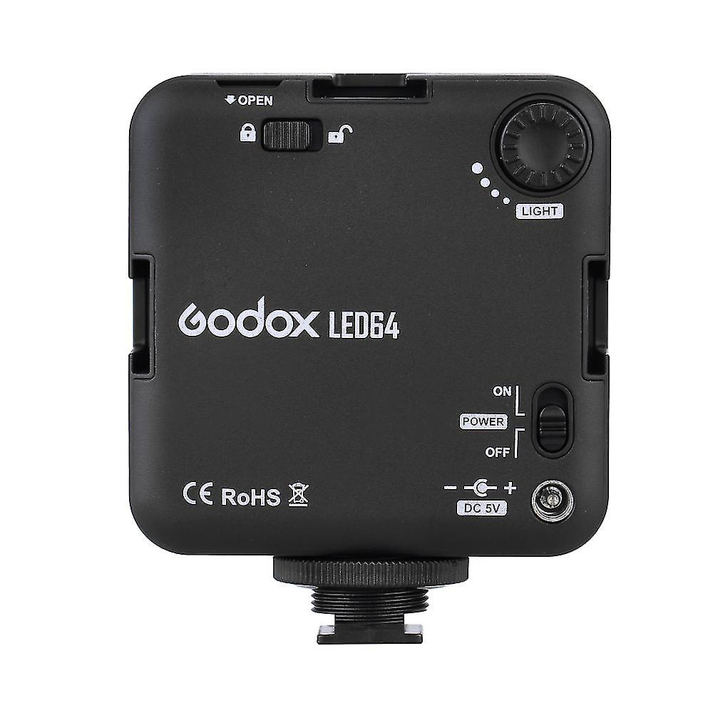 Godox 64 Led ビデオ ライト デジタル一眼レフ カメラ ビデオカメラ ミニ DVR として Fill Light for Wedding ニュース インタビュー マクロ写真