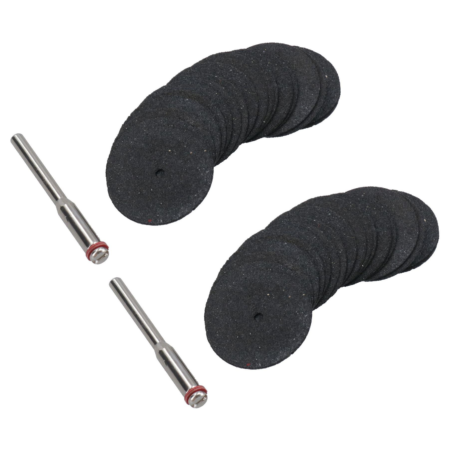36pc Rotary Tool Metal Cutting Trimming Disc Set 22mm Diameter 3.17mm Mandrel