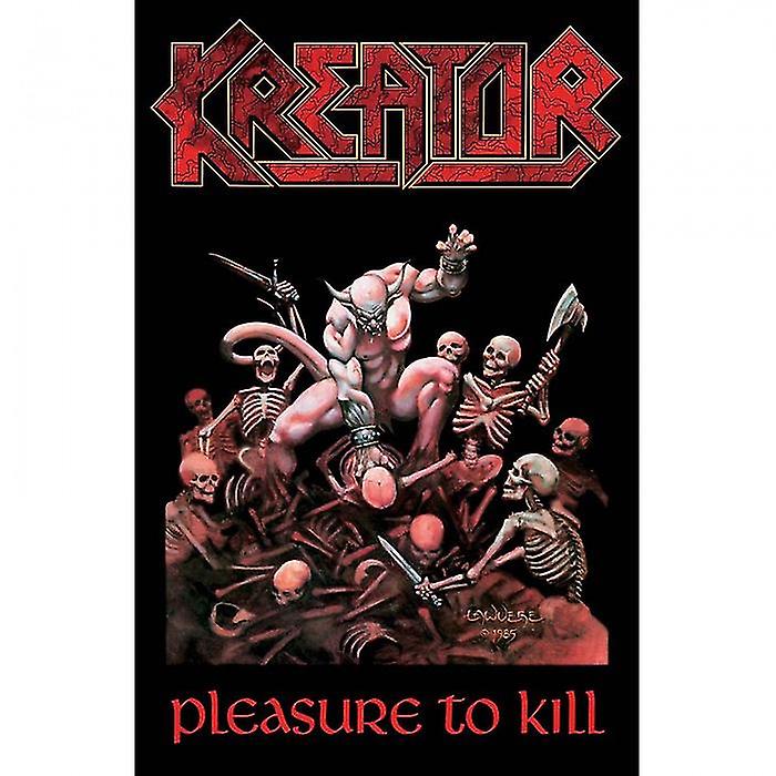 Kreator Pleasure To Kill Textile Poster