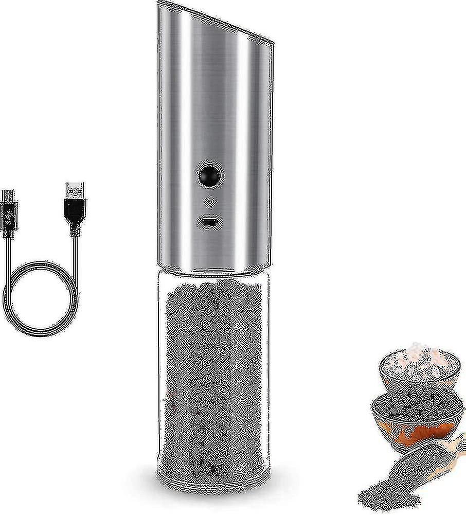 Pepper Mill Electric Rechargeable, Electric Pepper Mill, Gravity Automatic High Quality