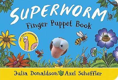 Superworm Finger Puppet Book - the wriggliest squiggliest superhero ever!