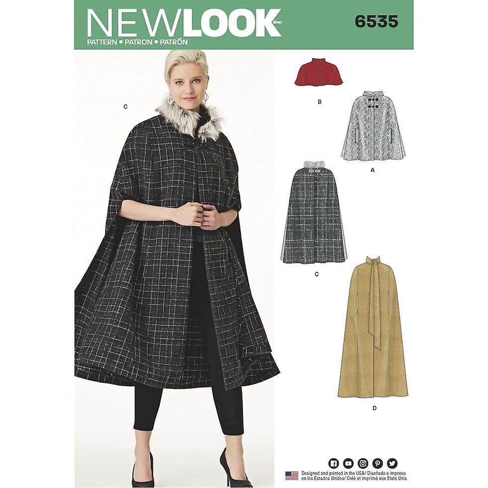 New Look Papier Schnittmuster 6535