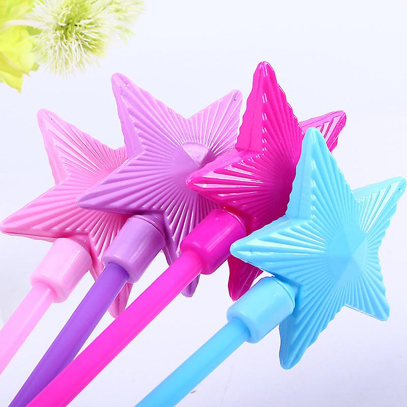 Children Illuminated Toys Five-pointed Star Flash Stick Girl Fairy Star Rod Toy Gifts