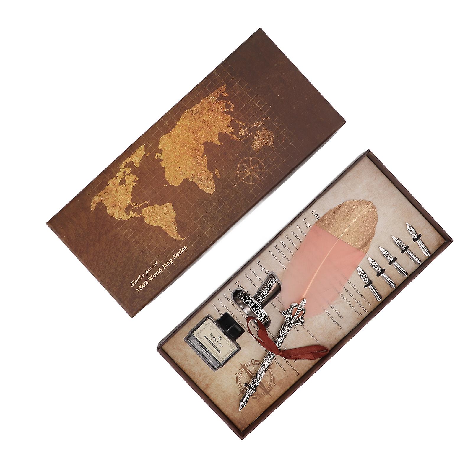 Federstift-Set, langlebig, kreativ, einfaches Schreiben, Schreibwaren, Geschenkbox für Liebhaber, Lehrer, Klassenkameraden