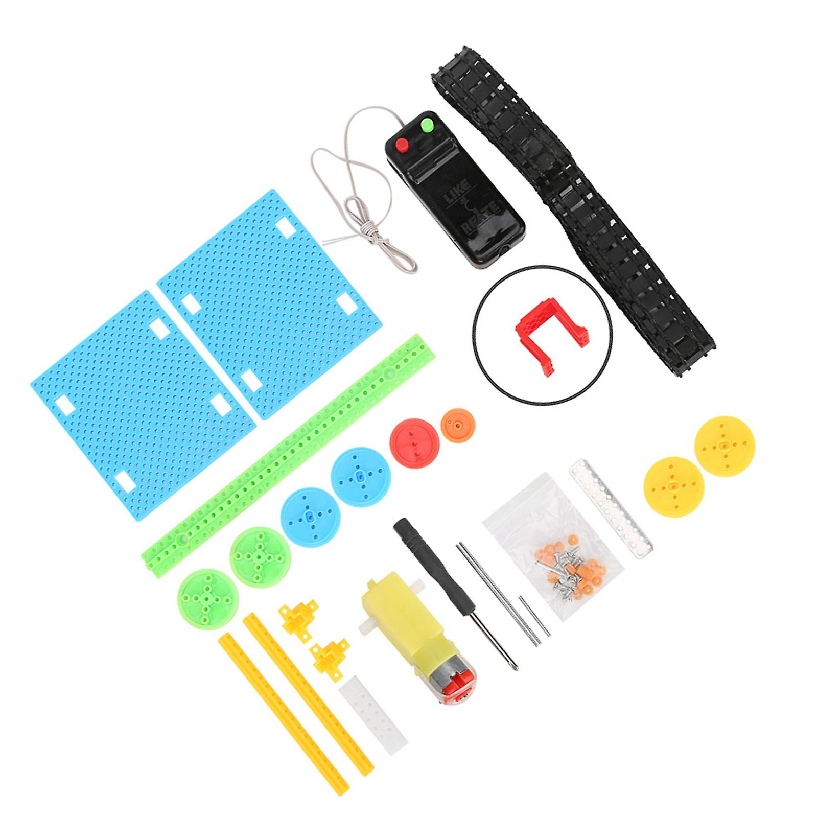 Assembled Educational Model Toy ABS Plastic DIY Electric Conveyor Model Science Technology Tool