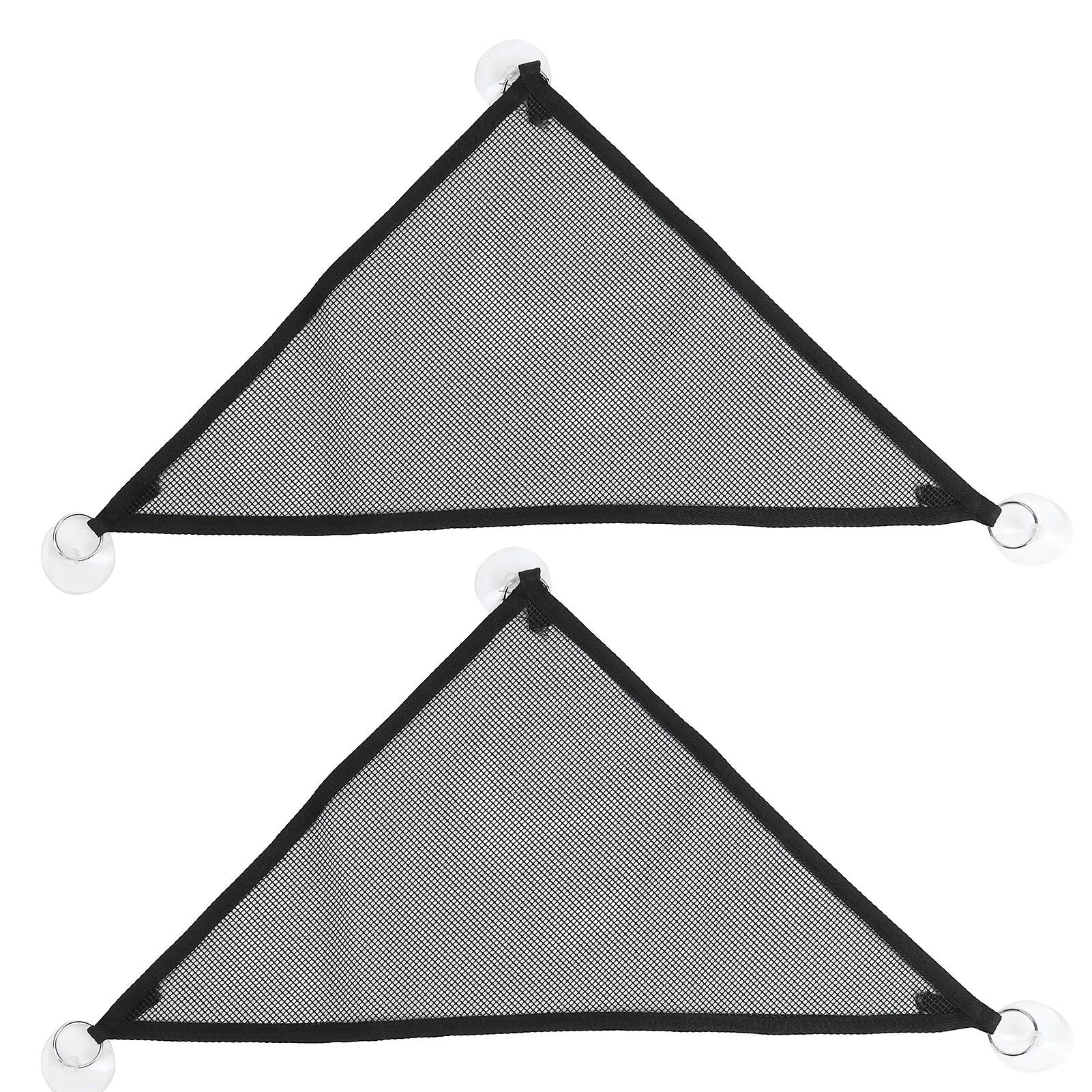 2pcs Reptile Hammock Breathable Mesh Lizard Hammock for Geckos Snakes Chameleons Small Pets Climbing Accessory