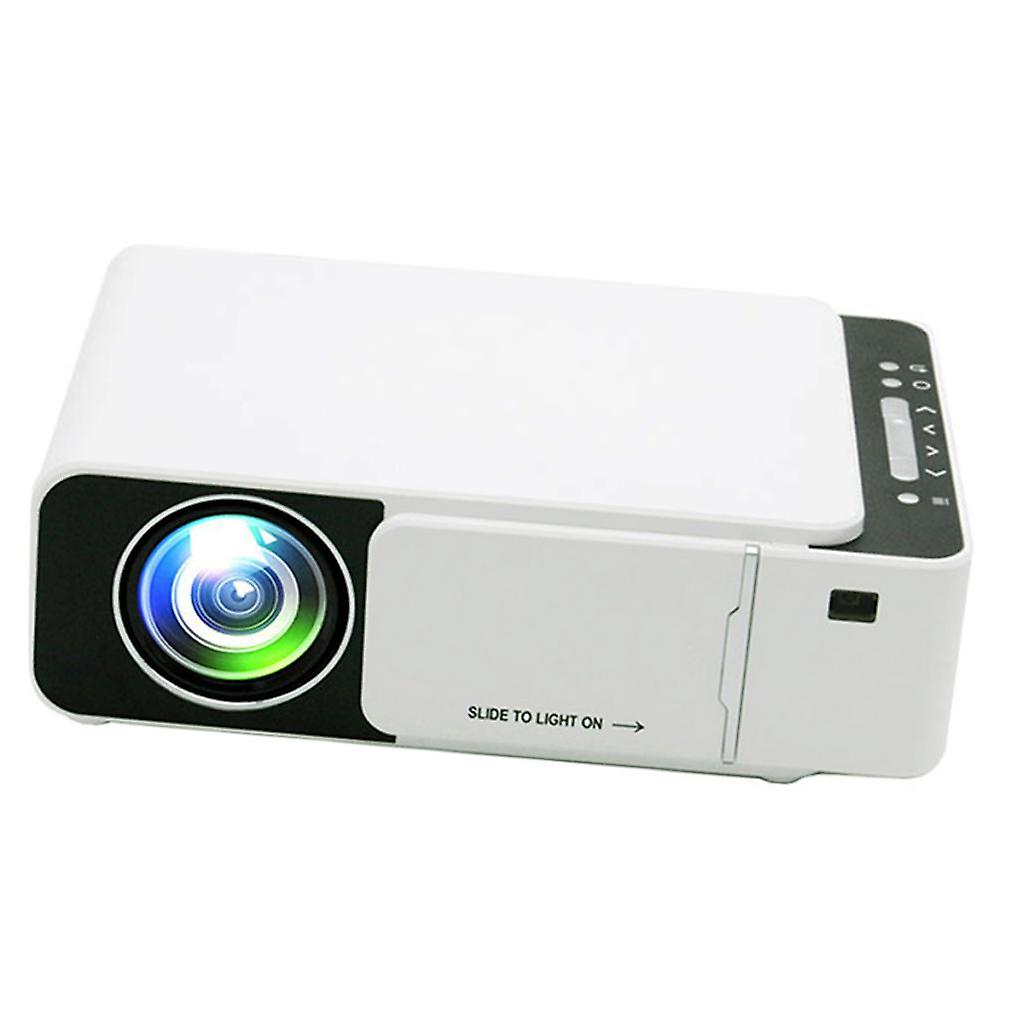 Home Theater Projector Portable Mini HD Projector US Plug Same Screen Model