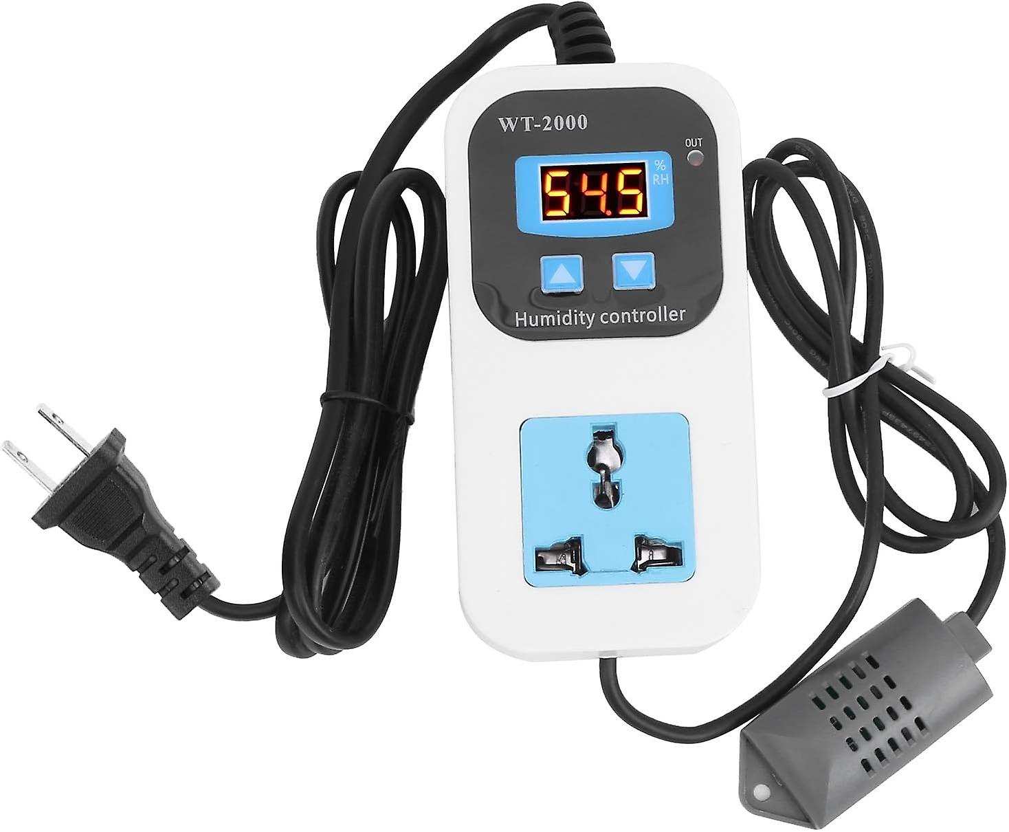 Digital Humidity Controller Humidify Dehumidification Switch Socket Exquisite and Beautiful Use for