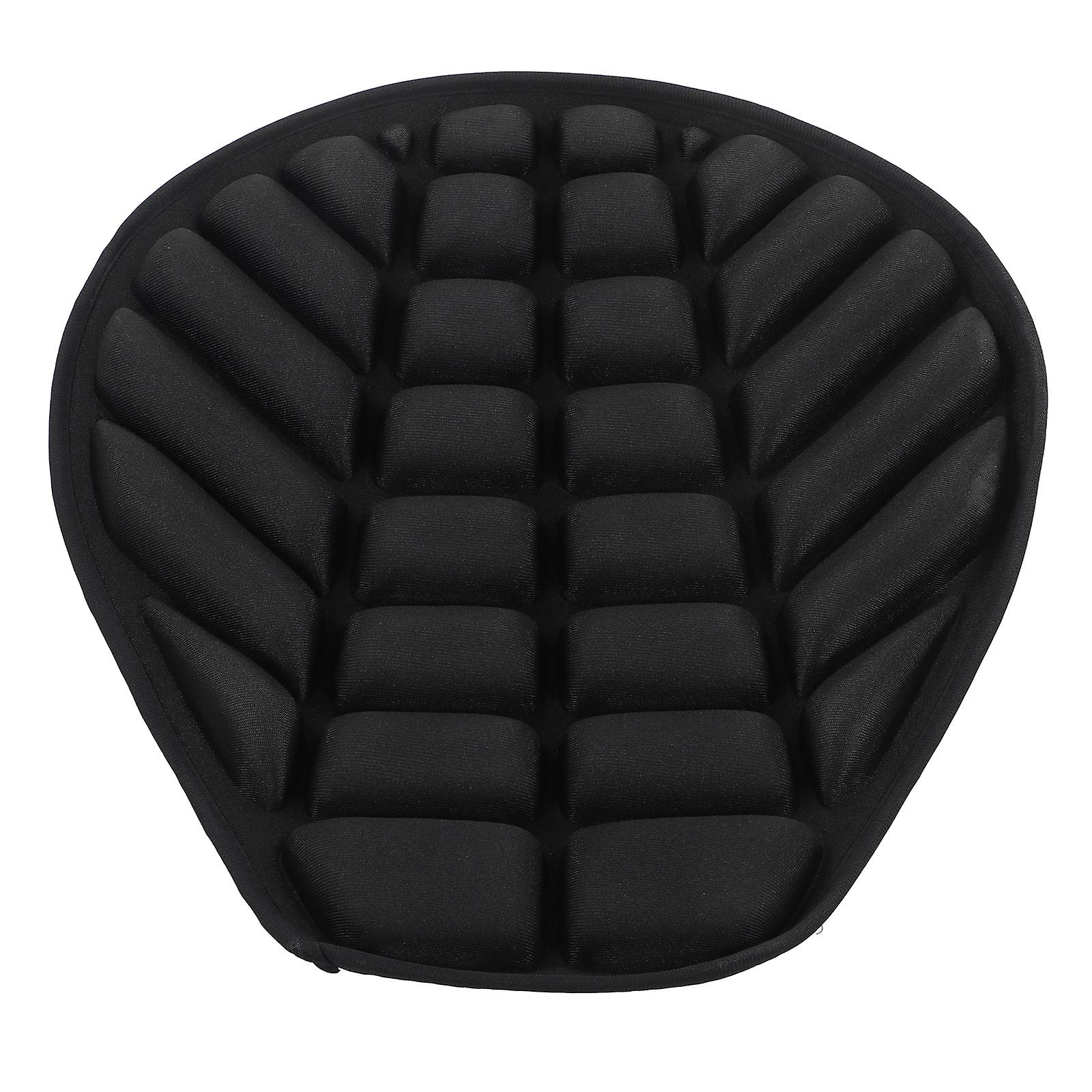 Motorcycle Seat Cushion Shock Absorbing Breathable Pressure Relieving 3D Comfortable Pad