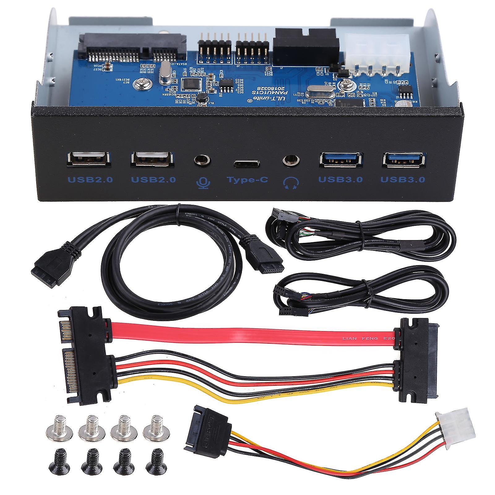 Usb3.1 Optical Drive Bit Front Panel Type-c Two-way Plug 10gbps High-speed