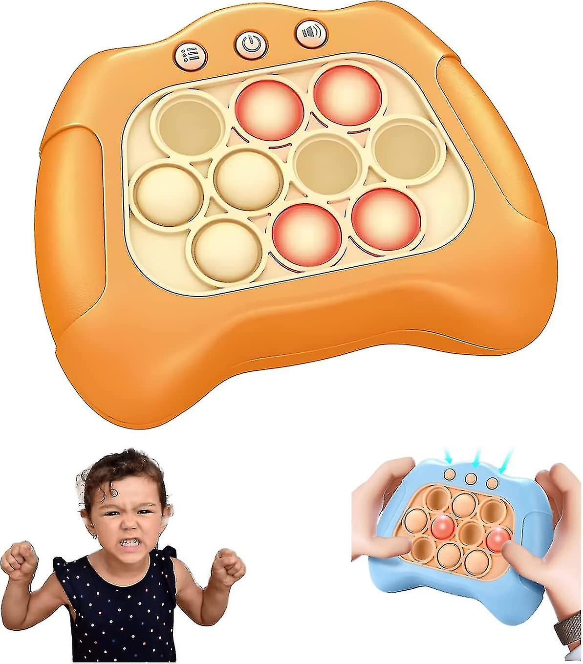 Decompression Breakthrough Puzzle Pop Game Machine Creative Game Console Gifts, Puzzle Pop Game Machine Novelty Toy For 3+ Years Old Toys Birthday Gif