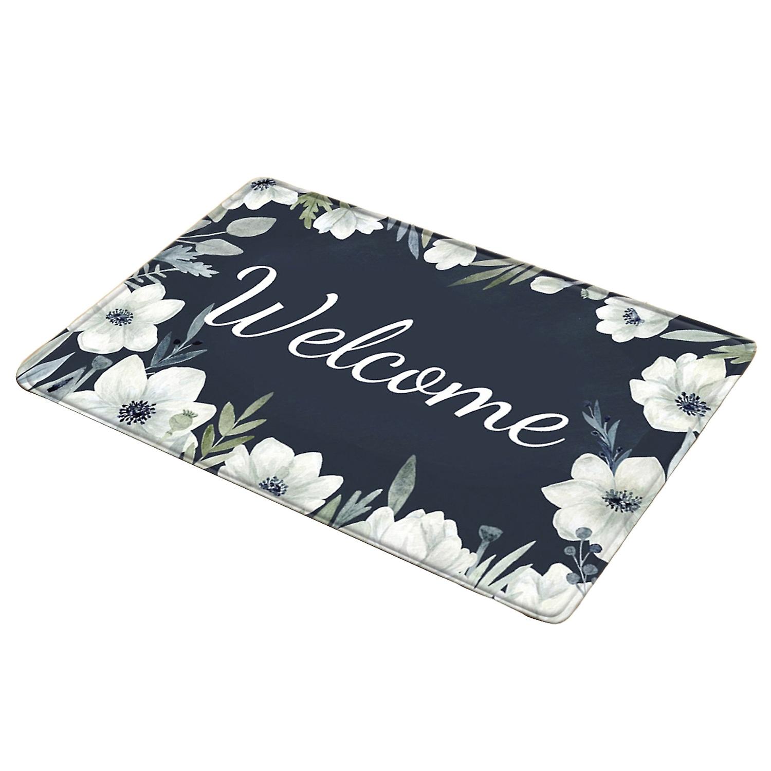 Floor Mat Non-Slip Wear-resistant Anti-fall Non-shedding Super Absorbent Tear Resistant Spring Flowe