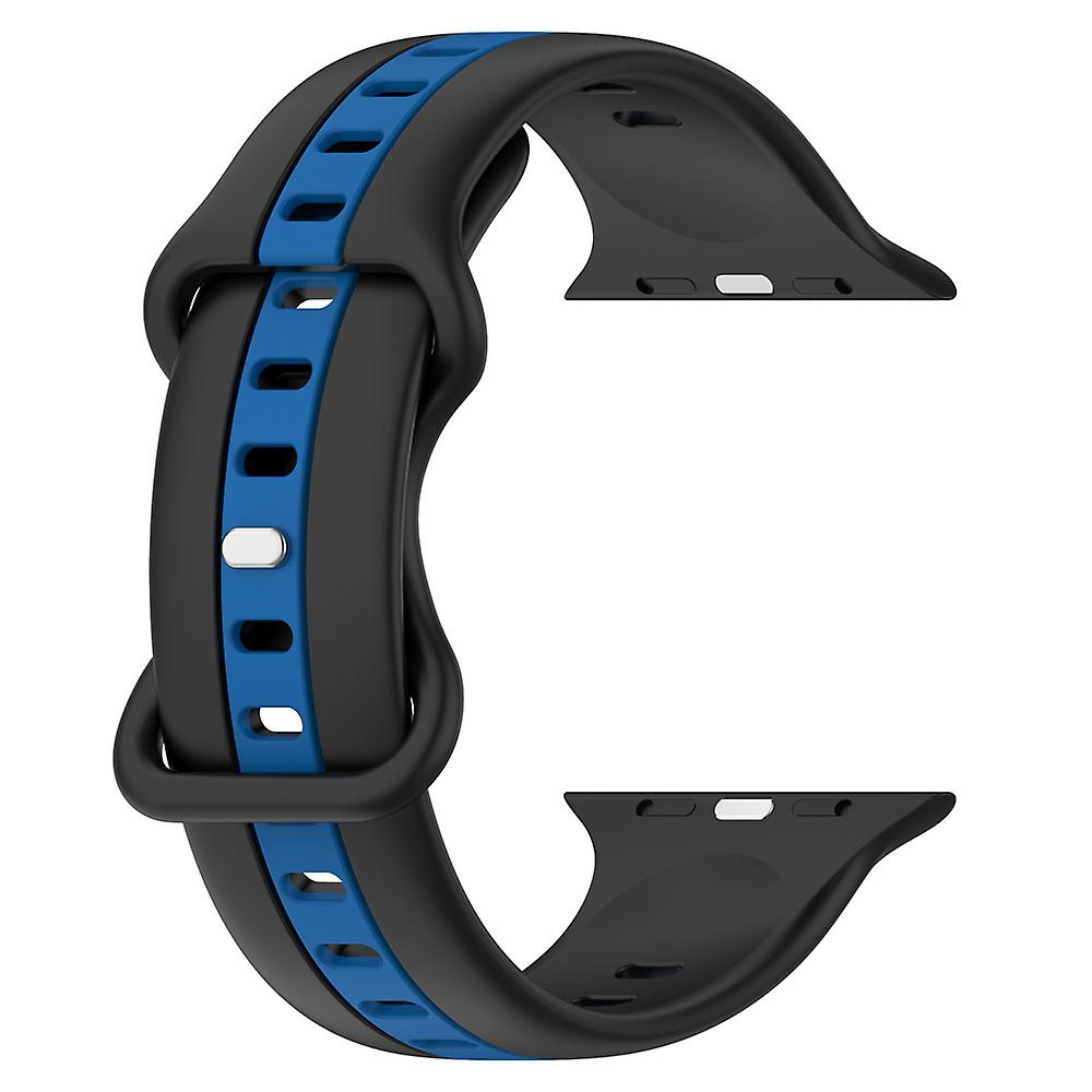 For Apple Watch Butterfly Tail Silicone Strap Two Colours Universal Strap