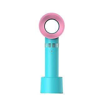 Usb Lade Wimpern Trockner Pflanze Falsche Wimpern Fächer Usb Mini Fächer Für Wimpernverlängerung Schönheit Make-up Werkzeuge Blau