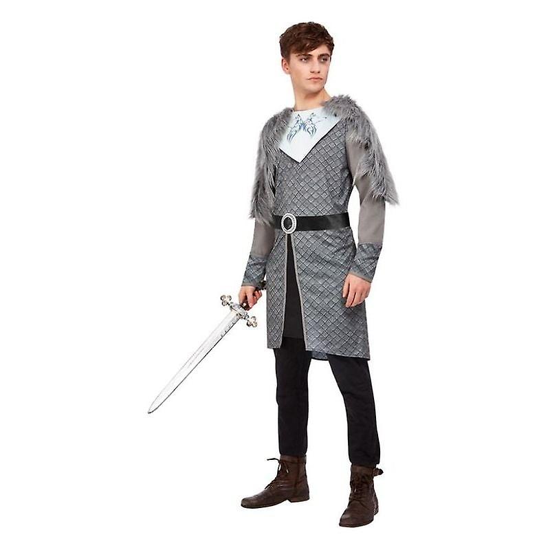 Winter Warrior King Costume Grey 63040l