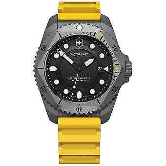 Victorinox dive pro Men's Analog Automatic Watch with Rubber Bracelet V241992