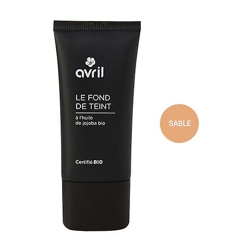 Organic makeup foundation Sand 30 ml of 30ml