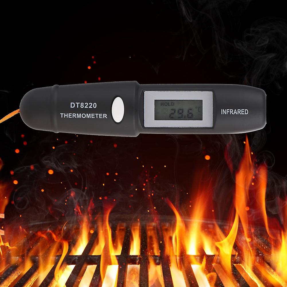 1Pc Non Contact Mini Infrared Thermometer IR Temperature Measuring Digital LCD Display