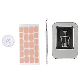 Ingrown Toenail Correction Patch Kit - Nail Corrector with Dead Skin Fork, Insert Buckle