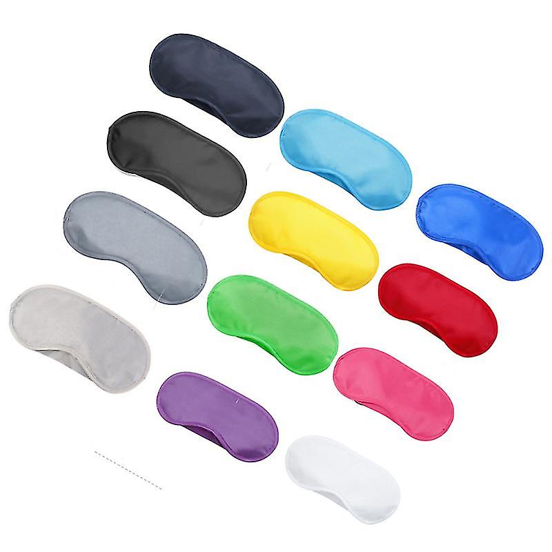 12pcs Colorful Eye Patch