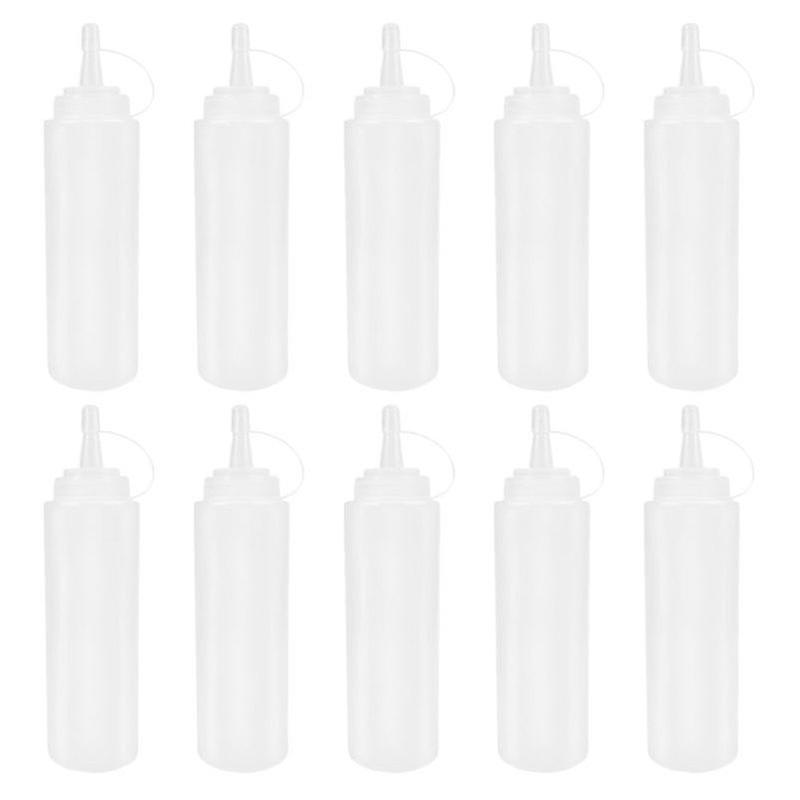 10pcs Sauce Squeeze Bottles