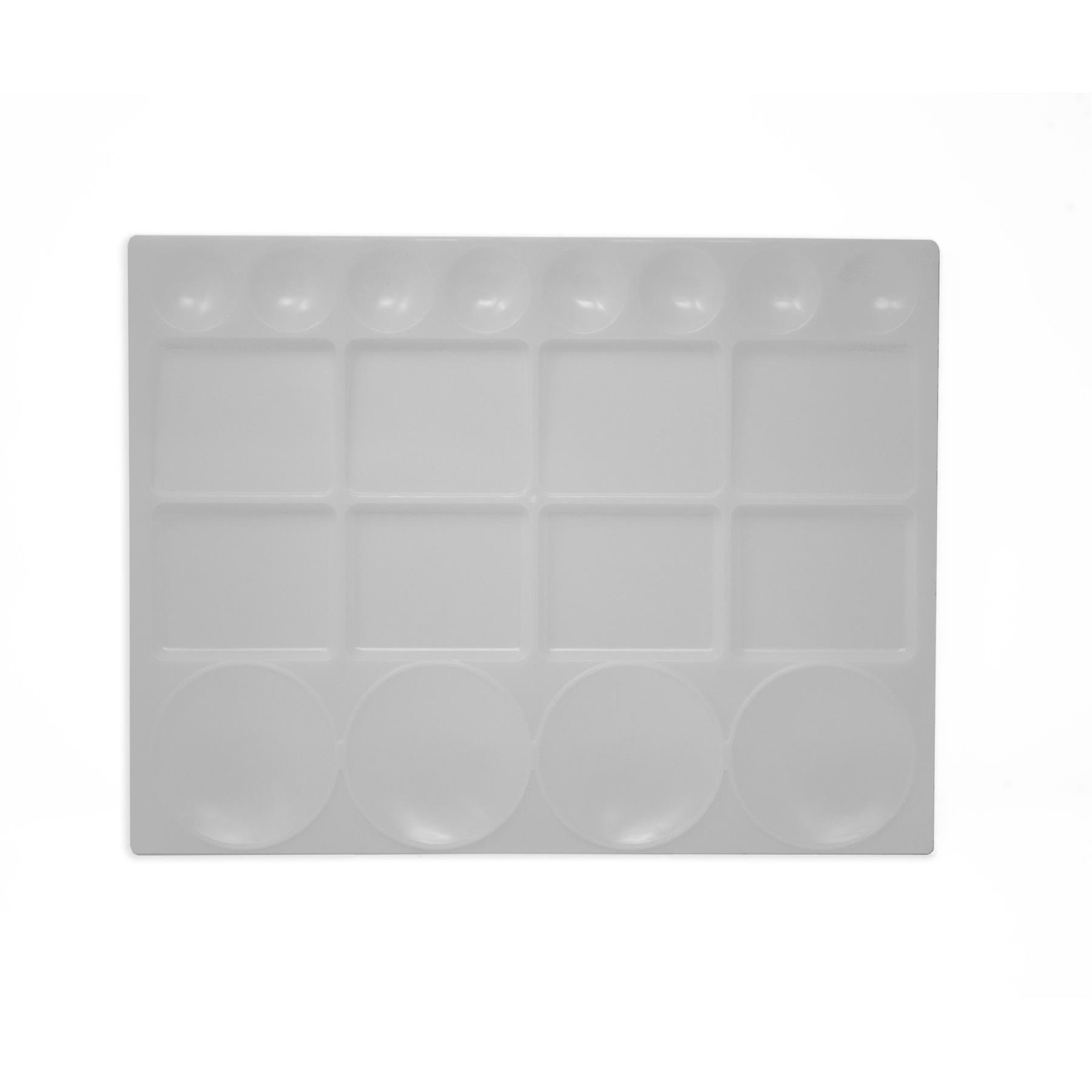 Studio 22 Large Plastic Rectangular Palette with 20 Wells
