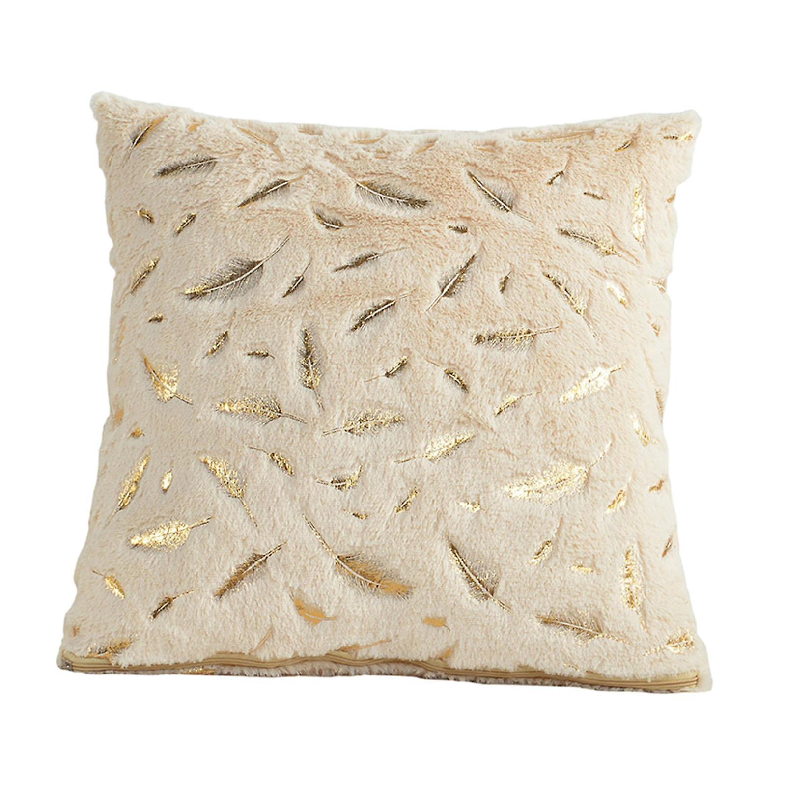Pillow Cover Comfortable Multipurpose Square Cushion Cover for Home Bed Sofa A