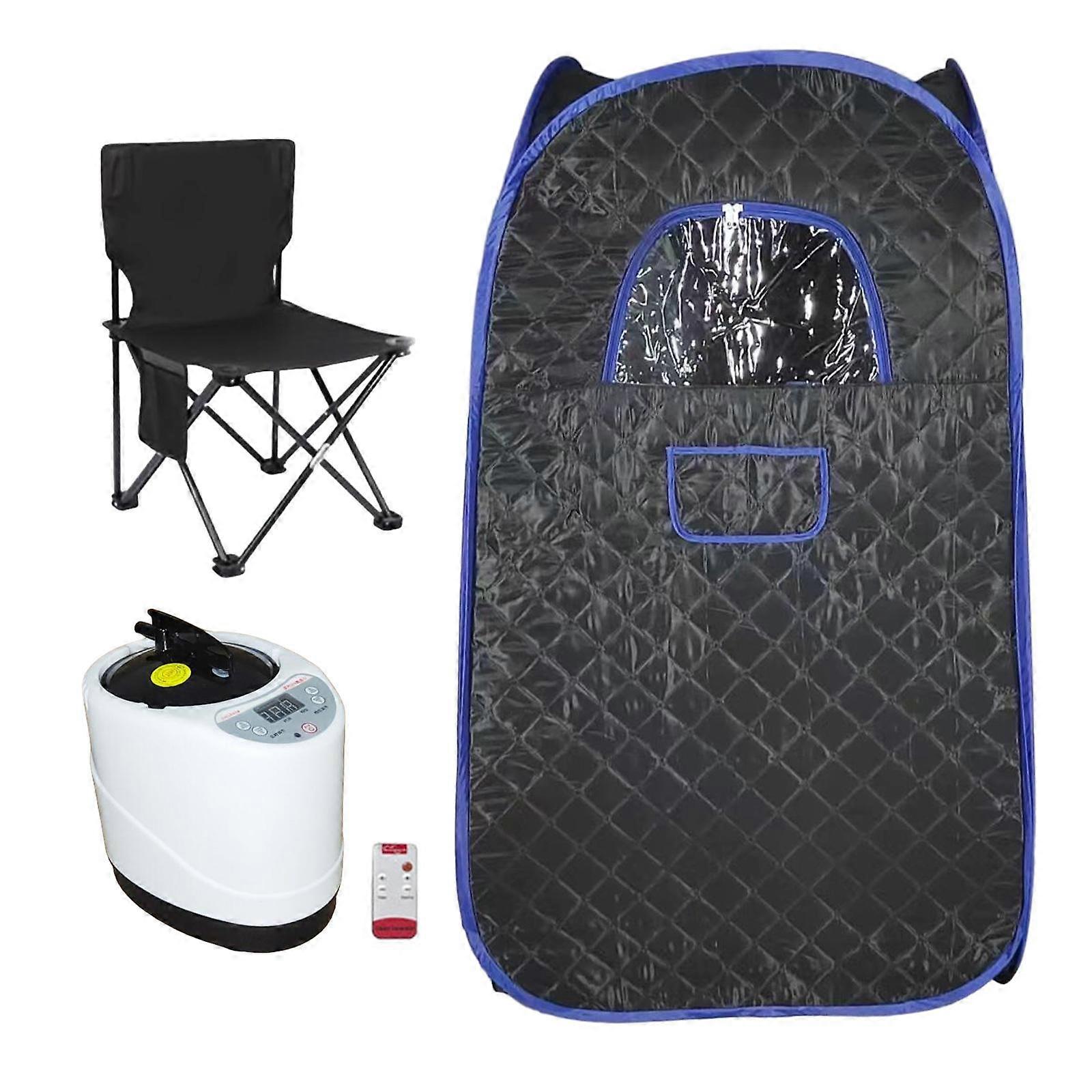 סאונת אדים אישית מתקפלת עם מחולל אדים 3L לגבר אשת ספא