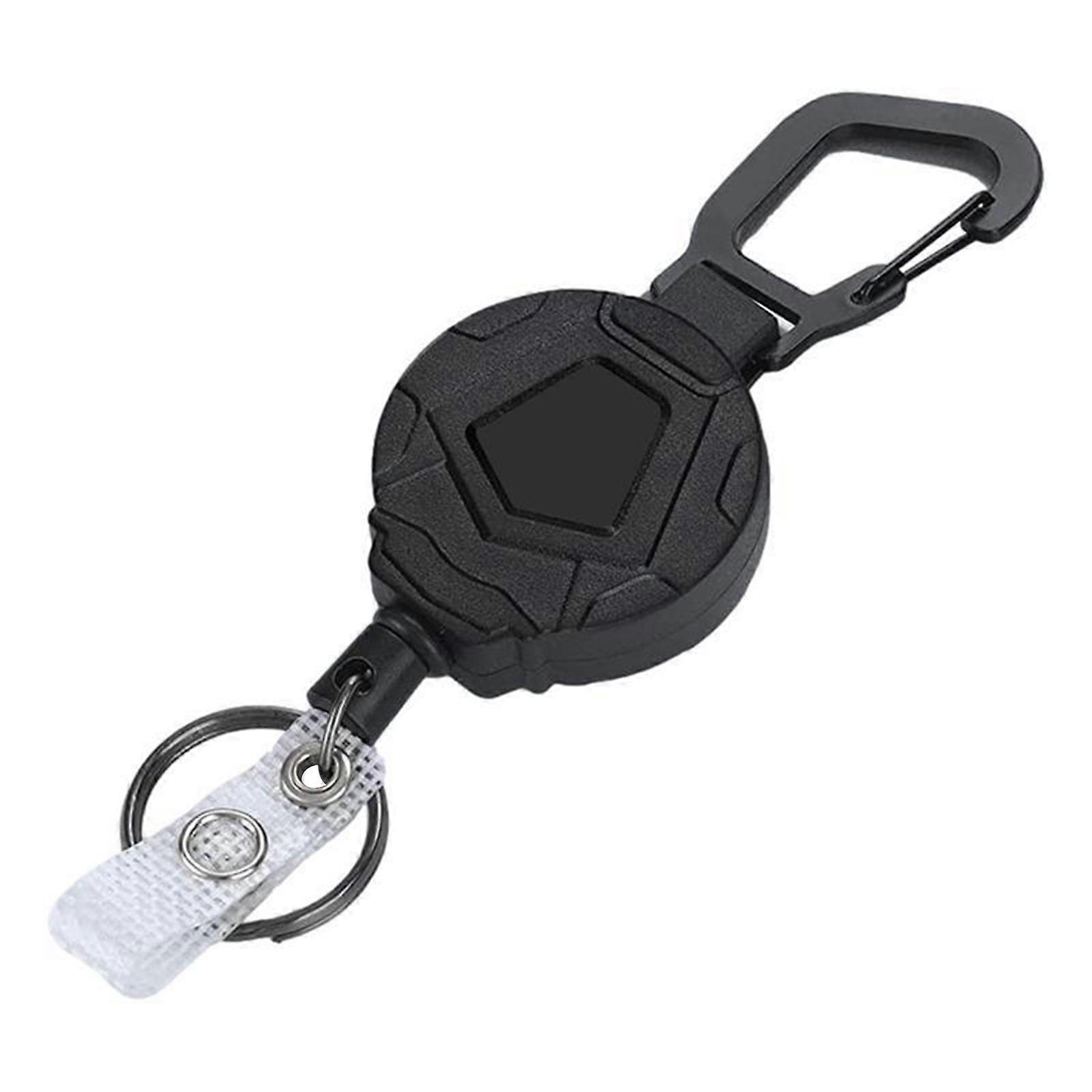 Outdoor Tacticals EDC Wire Retractable Keychain Portable Multipurpose Anti-lost Keychain for Daily Use