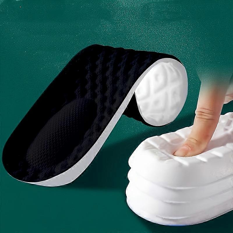 10-Piece, 5-Pair Sports Insoles - Ultra-Comfortable Cushioning, Advanced Arch Support, Orthopedic Design - Complete Set with Adjustable Size: Trim to