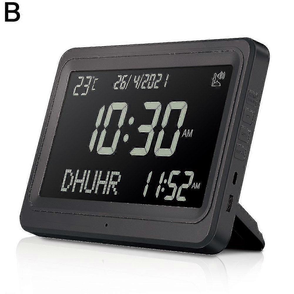 Automatic Worldwide Islamic Azan Athan Prayer Reminder Wall 113 Clock B1