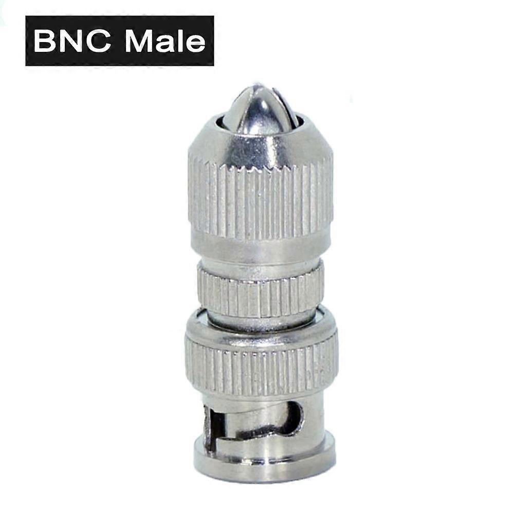 10pcs/20pcs New Mini Bnc Male To Cable Connector Adapter Screw Twist Connector Plug Socket Easier For Cctv Camera Installation