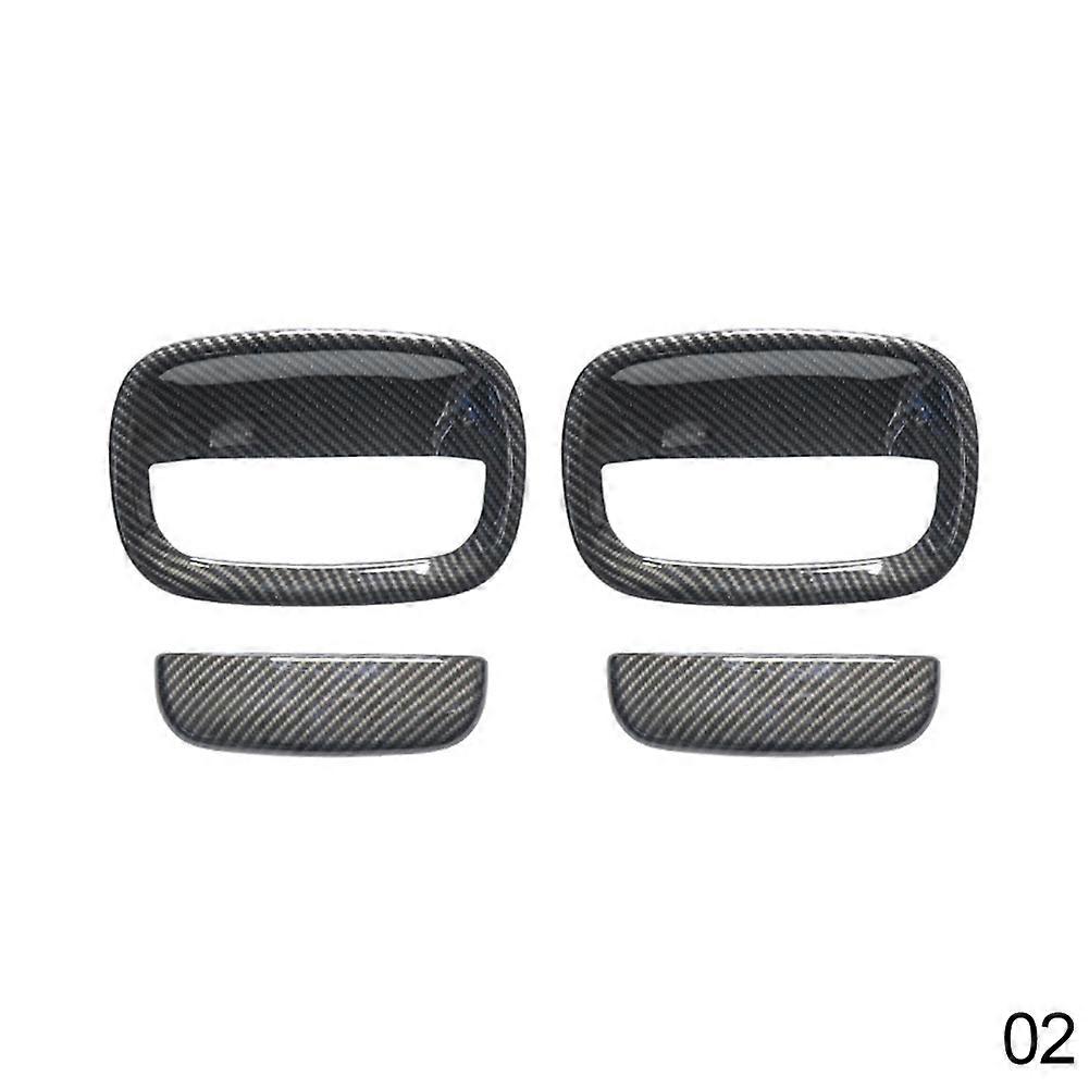 2/4kpl auton sivuovi takaoven kahva koristelukansi abs hiilikuitu Suzuki Jimny Jb64 jb74 2018 2019 2020 2021