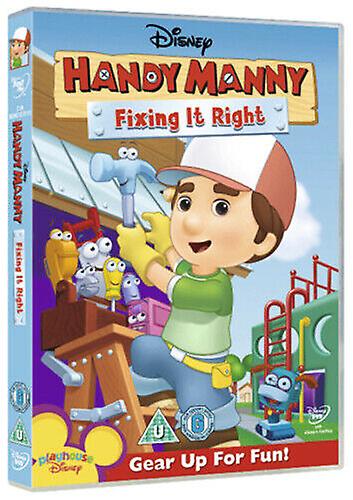 Handy Manny Fixing It Right DVD (2010) Pam Lehn cert U