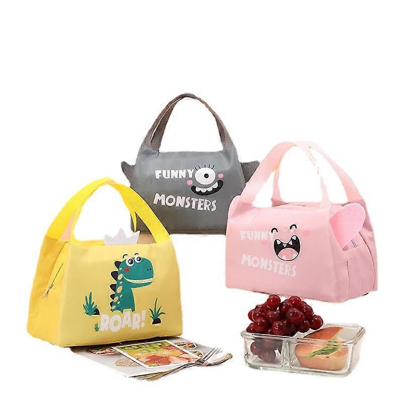Practical Portable Lunch Bag Bento Student Cartoon Ice Pack