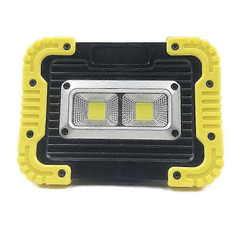 Cob Portable Floodlight Rechargeable Led Work Light Outdoor Waterproof Spotlight