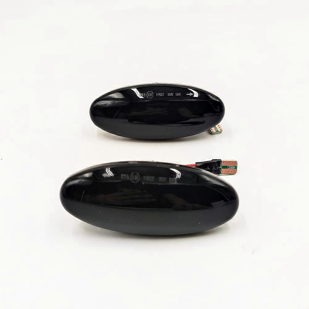 2Pcs LED Dynamic Side Marker Turn Signal Light Lamp for Nissan Navara D22 NP300 1998-2005 Datsun Frontier Fiera PickUp Terrano
