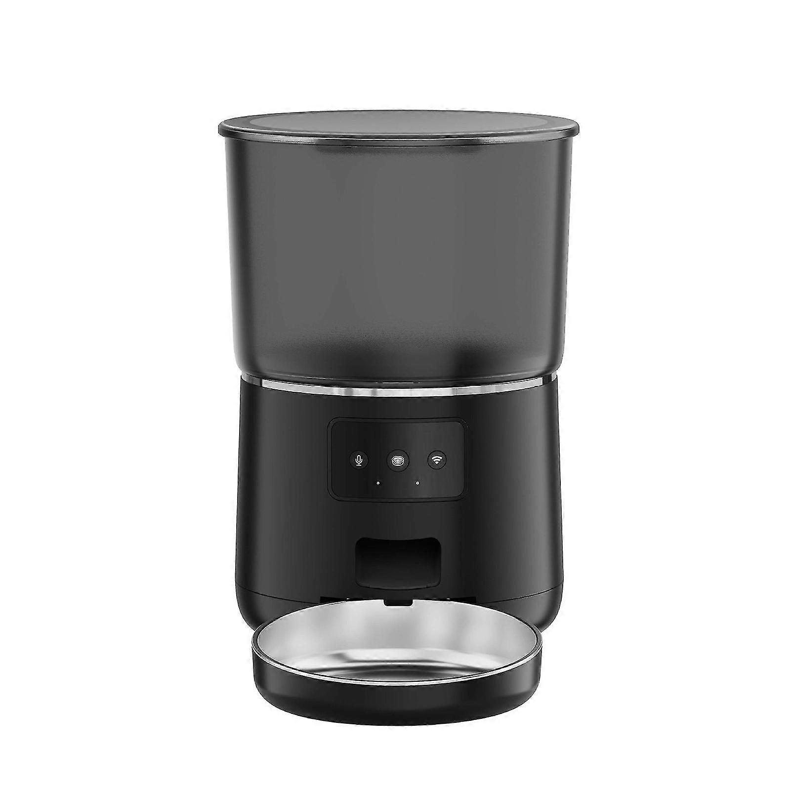 Automatic Timed Cat Feeder With Desiccants Bag Programmable Control Dog Feeder For For Kittens Puppy