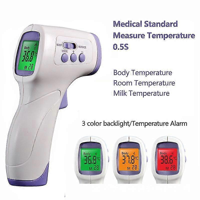 Digital Lcd Screen Thermometer Non-Contact Baby Infrared Forehead Temperature Gun