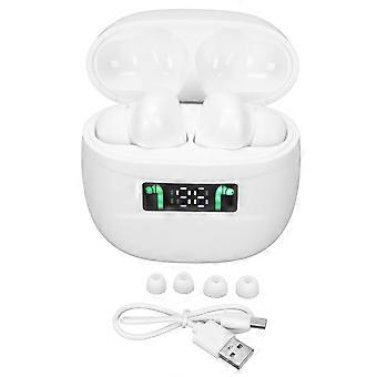 Language Translator Earbuds Support 144 Languages Online Translation Wireless Translator Device with Digital Display White NO.6312