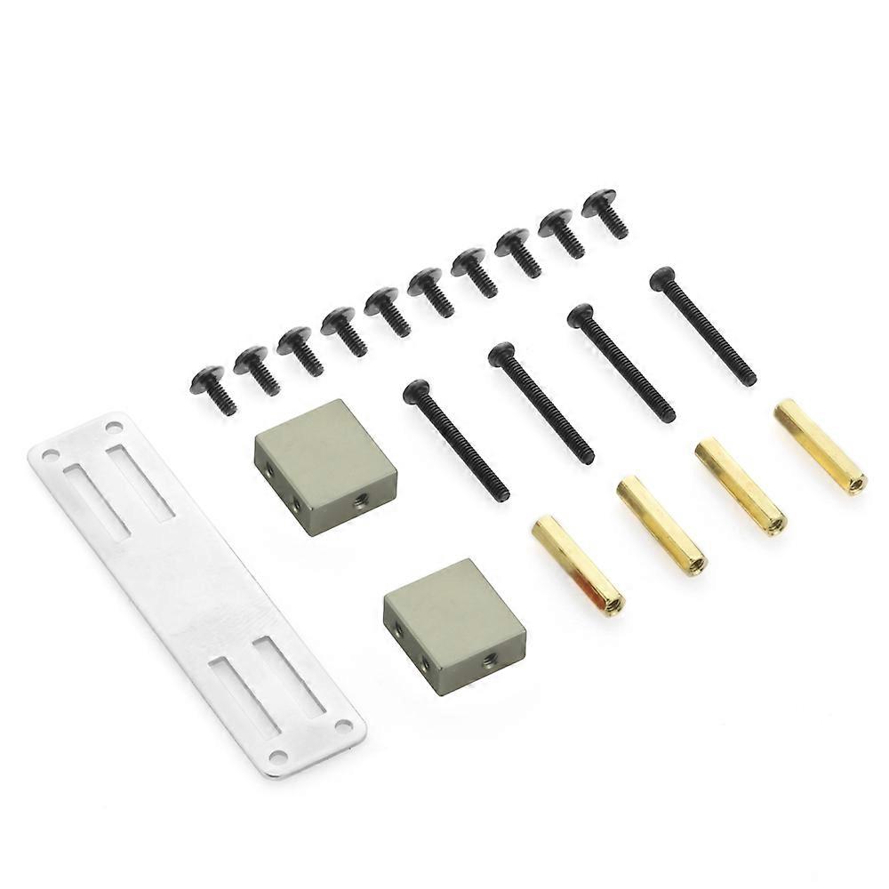 Metal Servo Fixed Mount Bracket Kit for B14 B16 B36 C24 C34 1/16 RC Truck Car Upgrade Parts Accesso