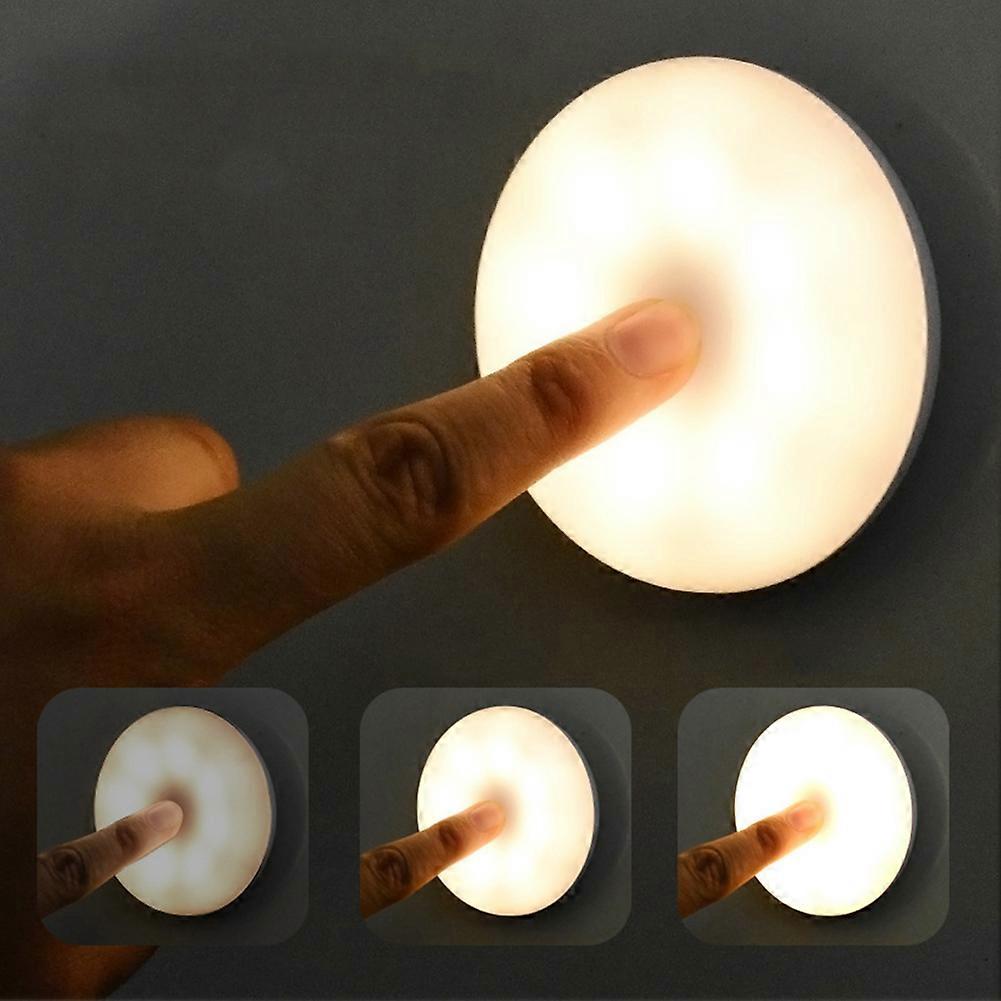 Touches Control Night Light Bedside Lamp Memory Function Stepless Dimming Magnetic Absorption Motion Sensor Small Lamp N