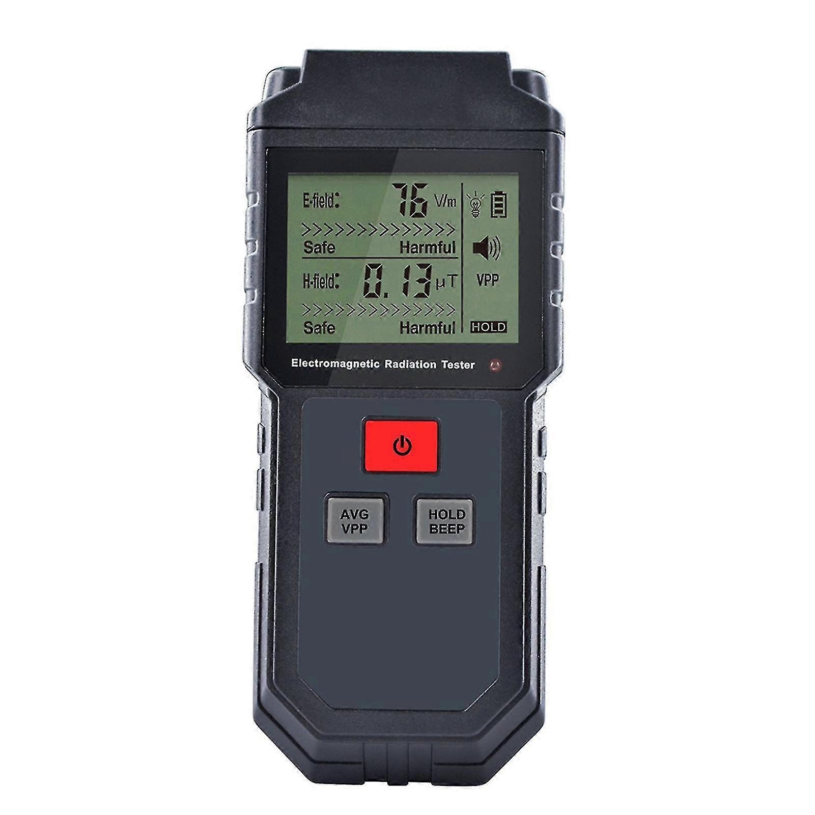 Et825 Electromagnetic Radiation Tester Digital Lcd Large Display Screen Detector