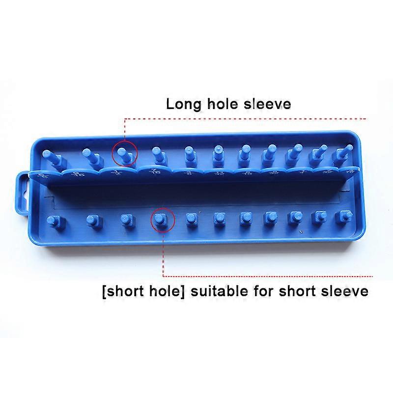 Socket Organizer Tray Drive Sleeve Storage Bracket Portable Socket Holder